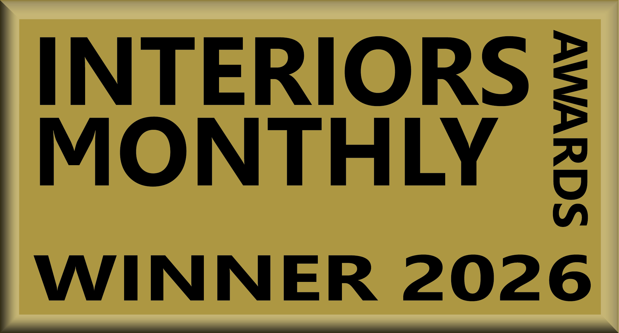 Interiors Monthly Awards Winner Best Overseas Manufacturer