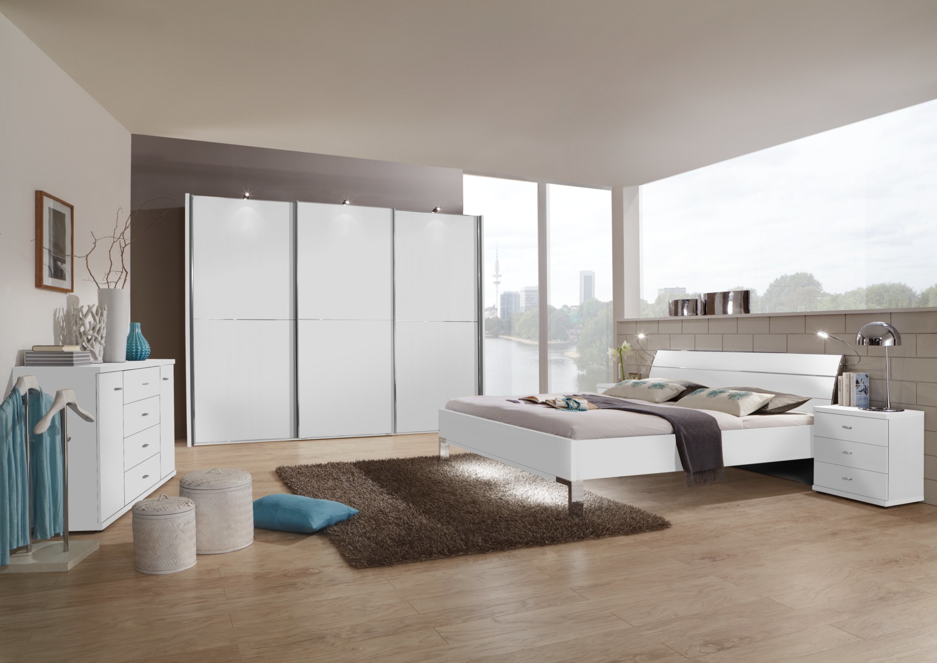 Miami 2 Bedrooms Wardrobes By Wiemann Uk