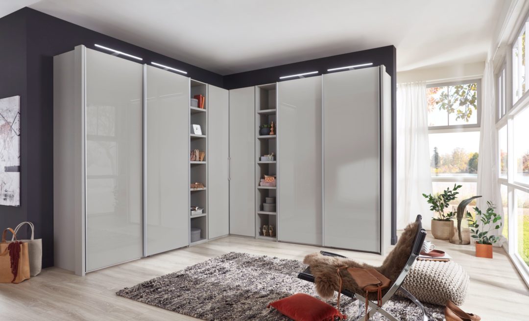 Monaco 3000 – the sliding door option - Bedroom Furniture by Wiemann