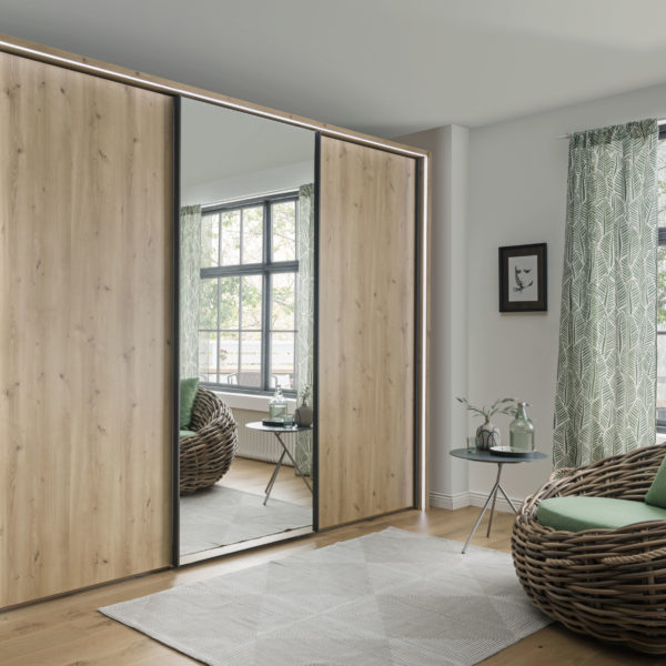 Monaco 3000 – the sliding door option - Bedroom Furniture by Wiemann