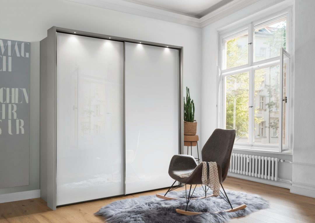 Monaco 3000 – the sliding door option - Bedroom Furniture by Wiemann