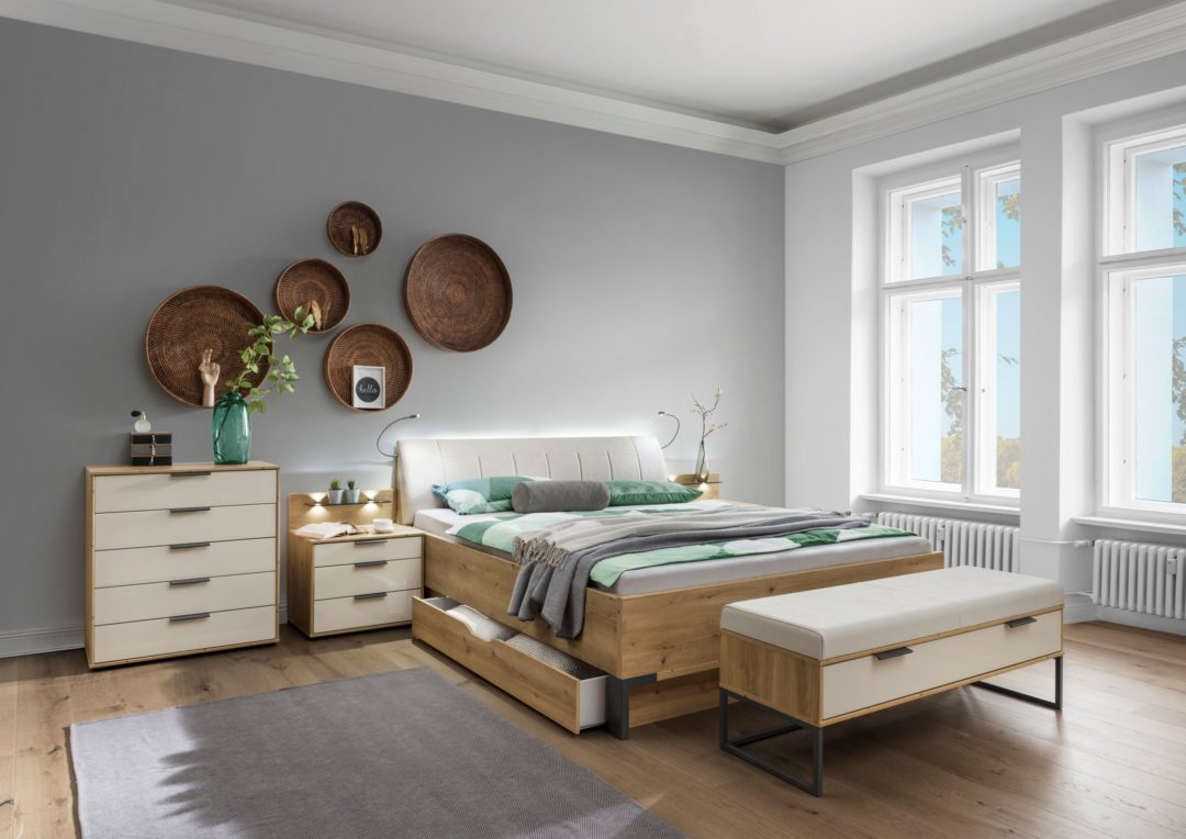 Monaco 4000 – the complementary furniture - Bedroom Furniture by Wiemann