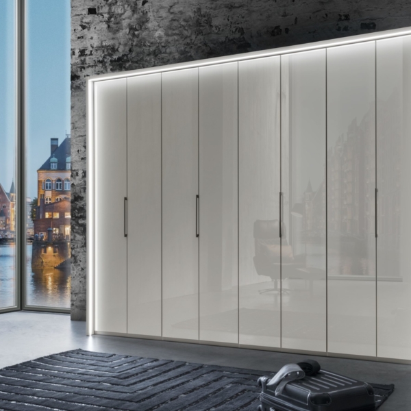 Monaco 1000 – the hinged door option - Bedroom Furniture by Wiemann