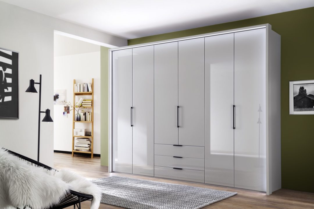 Monaco 2000 – the bi-fold door option - Bedroom Furniture by Wiemann