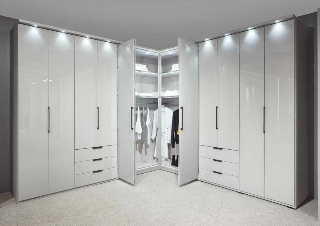 Monaco 2000 – the bi-fold door option - Bedroom Furniture by Wiemann