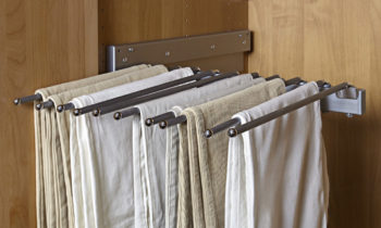 Pull Out Trouser Rail | Semi -Solid Wood Accessories | By Wiemann UK